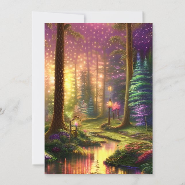 Convites Floresta Encantada (Frente)