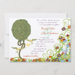 Convites Floresta Encantada Patchwork Floral Conto de Fadas