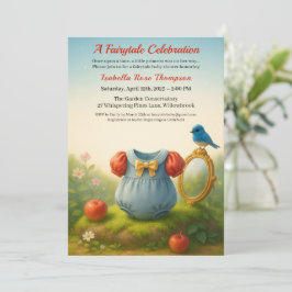 Convites Floresta Encantada Princesa Baby Shower Conto de F