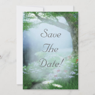 Convites Floresta Encantada Save The Date Casamento