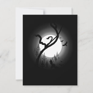 Convites Floresta Noturna Encantada