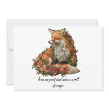 Floresta Raposa bordada. As raposas são a prova de