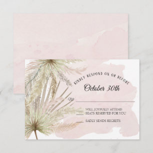 Convites Floresta Tropical de Praia Tropical de Boho Sagrad