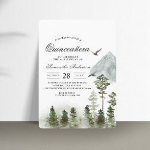 Convites Floresta Verde Moderna   Árvores Aquáticas