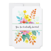 Florestas de Aquarela Moderna em Cores Brilhantes