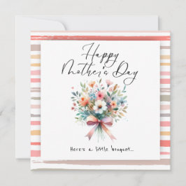 Convites Flower bouquet Happy Mother’s Day