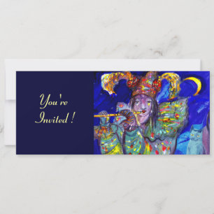 Convites FLUTIS EM BLUE Party Program