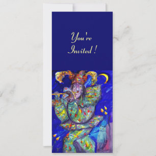 Convites FLUTIS EM BLUE Party Program