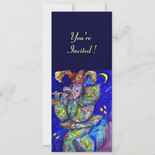 Convites FLUTIS EM BLUE Party Program