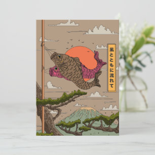 Convites Fluxo com o Vento Koinobori