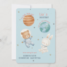 Convites Fly High, Little Astronaut Girl