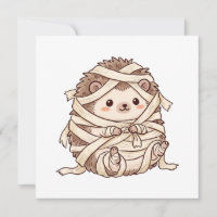 Fofa Fantasia de Mamãe Ourico Halloween Ilustração