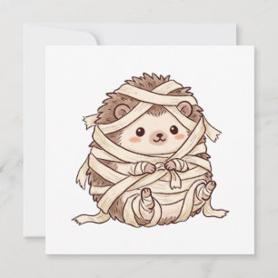 Convites Fofa Fantasia de Mamãe Ourico Halloween Ilustração
