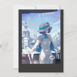 Convites fofinha de anime kawaii japonesa T-Shirt