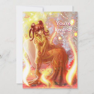 Convites Fogo Geisha