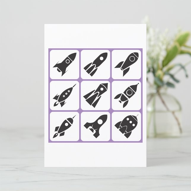 Convites Foguetes (Criador carregado)