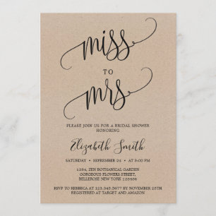 Convites Folha russa da Vintage falhou para a sra. bridal