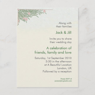 Convites Folhagem 4.25x5.5