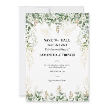 Folhagem Botânica Encantada: Salve A Data