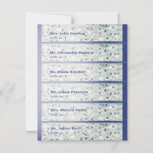 Convites Folhagem Decorânea Janto de Natal Festivo