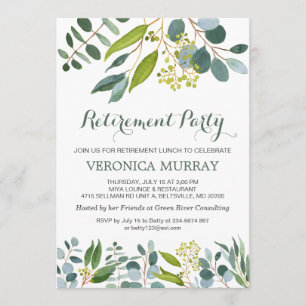 Convites Folhagem verde, Partido da Reforma do eucalipto