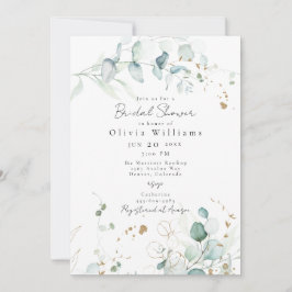 Convites Folhas de Eucalipto e Chá de panela foliar