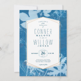 Convites Folhas de outono Russo Azul, Queda