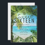 Convites Folhas de Palmeira de Praia Tropical Ilha de Verão<br><div class="desc">personalize para qualquer evento</div>