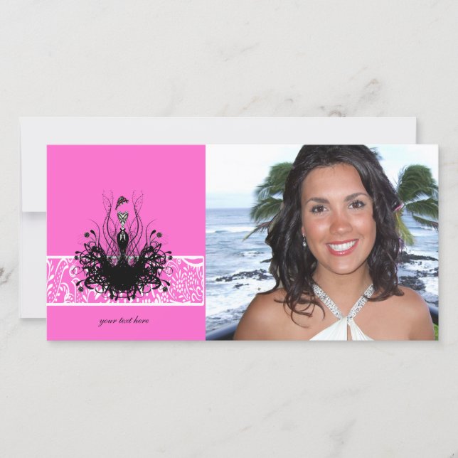 Convites, folhetos e adesivos à moda (Frente)