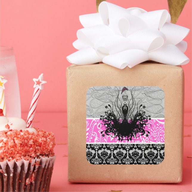 Convites, folhetos e adesivos à moda (Festa)