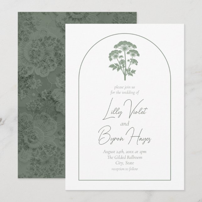 Convites FONDNESS | Wedding Invite (Frente/Verso)