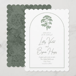Convites FONDNESS | Wedding Scalloped Invite