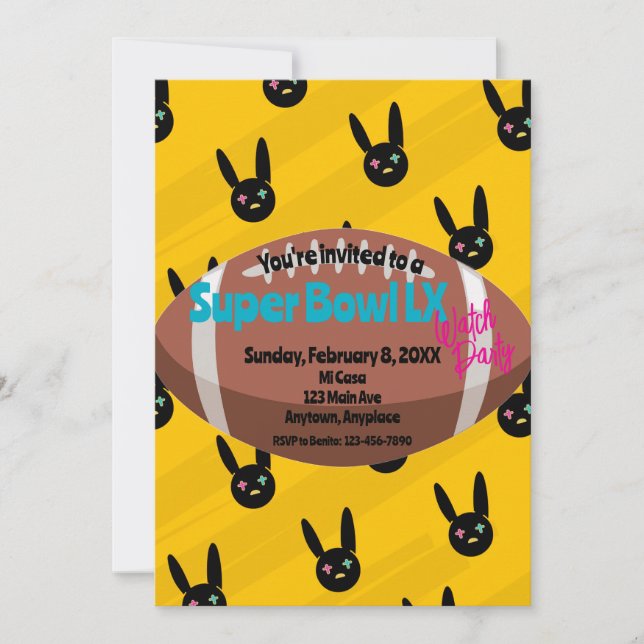 Convites Football Watch Party (Frente)