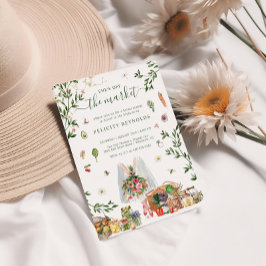 Convites Fora Do Mercado | Chá de panela de mercado do agri