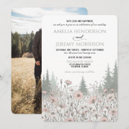 Convites Forest Meadow Wedding