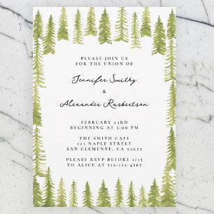 Convites Forest Wedding