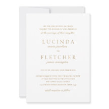 Formal Clássico Elegante Dourado Tudo Em Um Casame