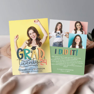 Convites Formando 2023 festa de formatura 4 retrorcolorida