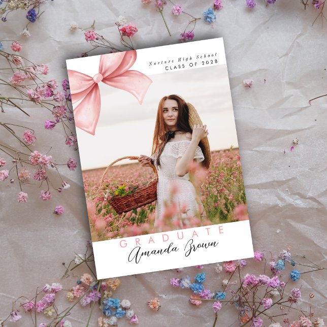 Convites Formando 2025, Arco cor-de-rosa, Tendy Elegante (Criador carregado)