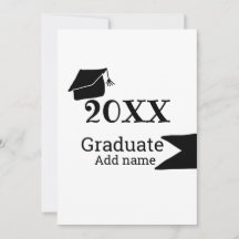 Formando 20XX graduação que é simples e moderno