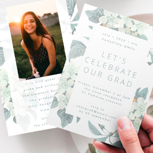 Convites Formando da Universidade de Fotografias com Flor B
