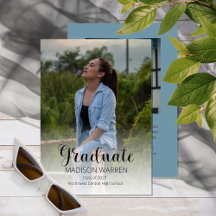 Formando de Script Clássico - Dois Azul de Graduaç