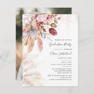 Convites Formando Graduação 2025 Photo Pampas Grass