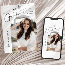 Formando minimalista moderna Festa de formatura FO