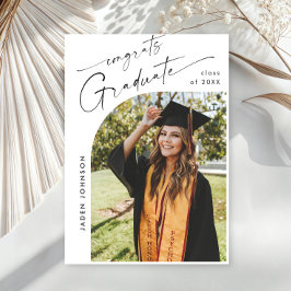 Convites Formando minimalista moderna Festa de formatura FO