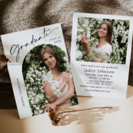 Convites Formando Minimalista Moderno 2 Festa de formatura 