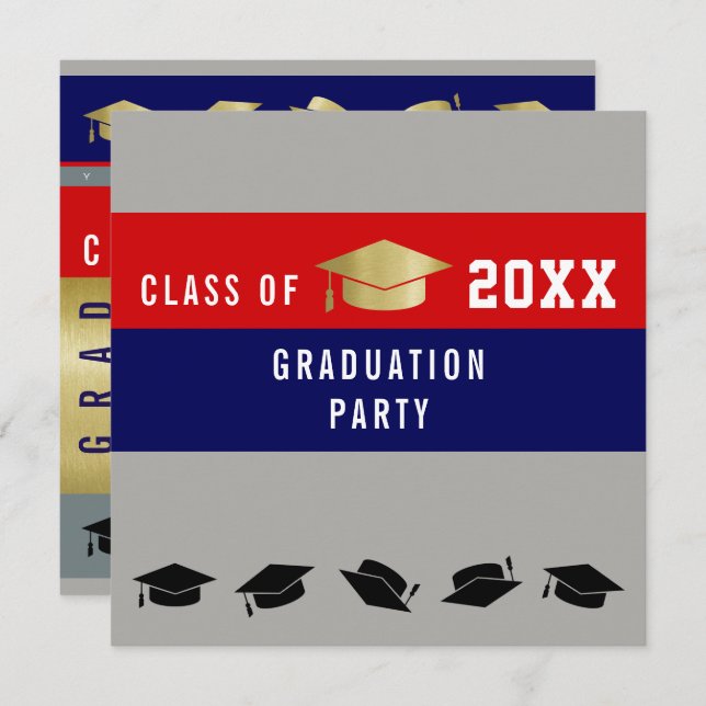 CONVITES FORMANDO / NA MODA FESTA DE FORMATURA (Frente/Verso)