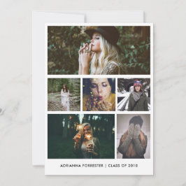 Convites Formando Simples Minimalista Seis Foto