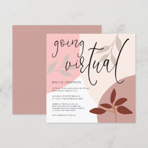 Convites Formas Modernas Deixa Script Em Casamento Virtual