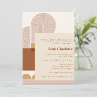 Formas Modernas e Linha Terracotta Bar Mitzvah